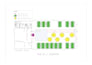 design event floor plan, seating chart and booth layout with accurate scaling